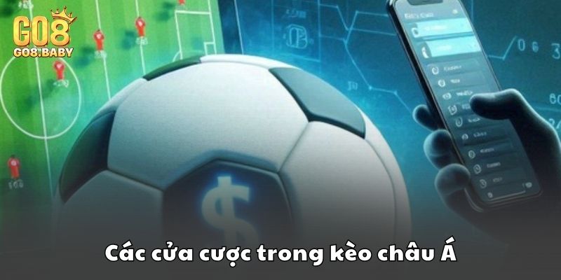 Tìm hiểu về các cửa cược phổ biến trong kèo châu Á